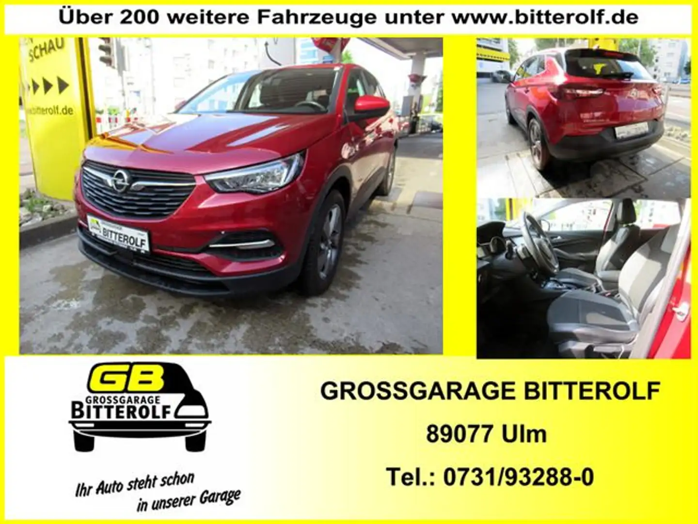 Opel Grandland X Grandland PluginHybrid Autom Navi/AHK/SHZ/PDC Rouge - 1
