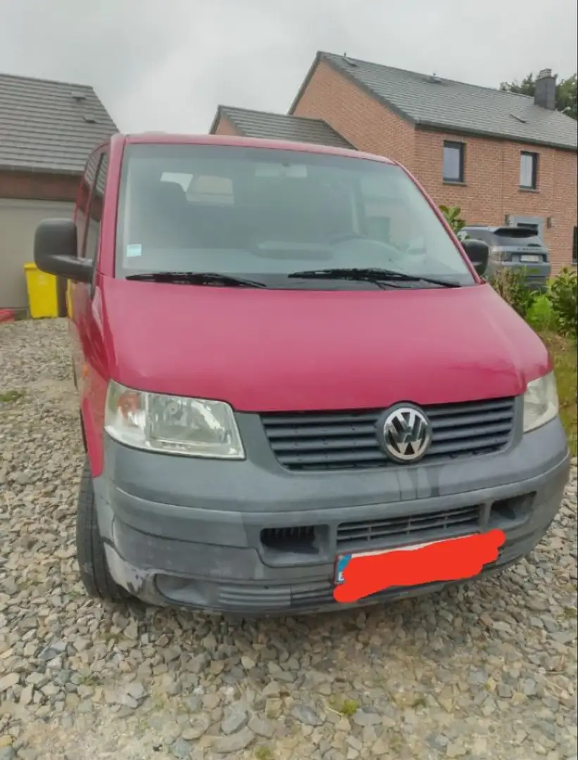 Volkswagen T5 Kombi 1.9 TDi Hayon/ARklep Rot - 2