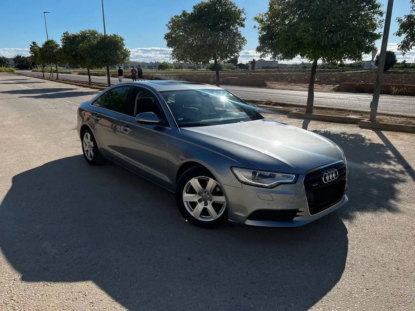 Audi A6 A6 3.0TDI quattro S-Tronic 204 Gris - 1