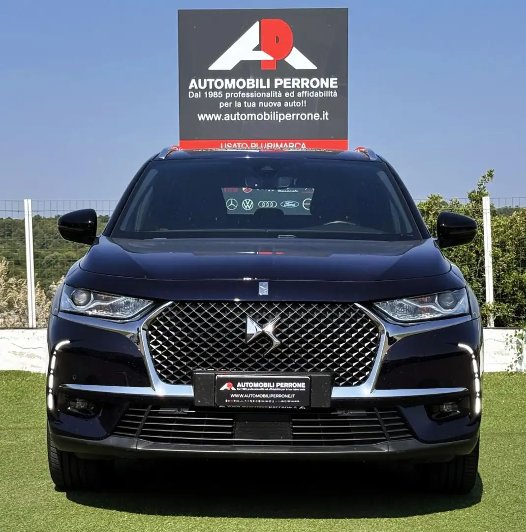 DS Automobiles DS 7 Crossback BlueHDi 130cv Grand Chic (Auto/LED/Navi/Retro/App) Bleu - 2