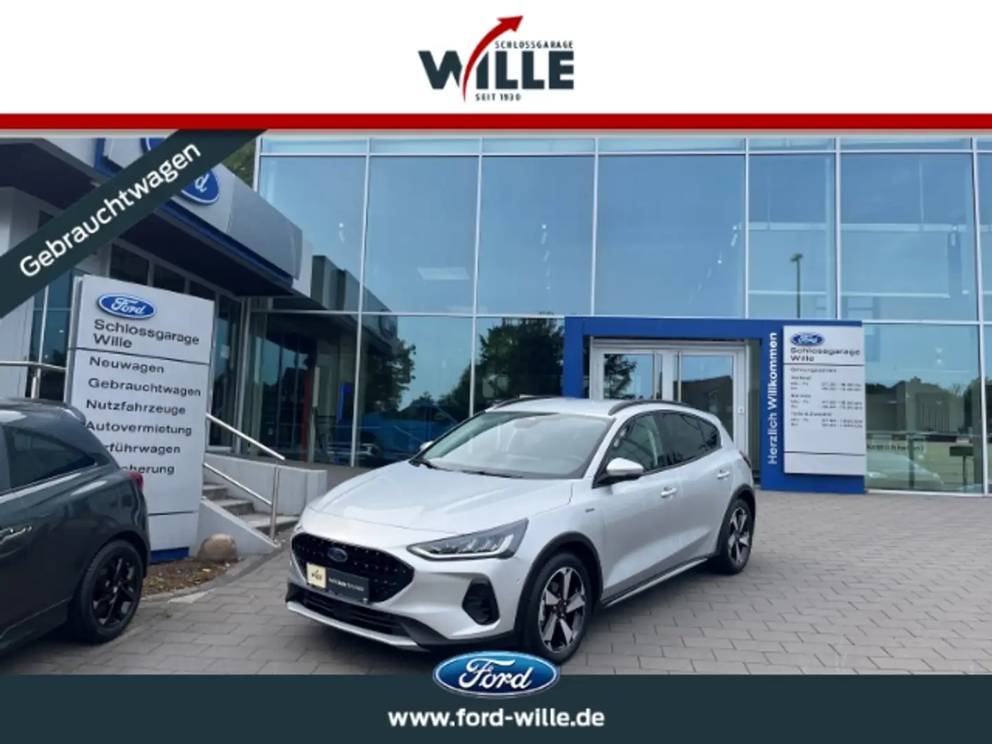 Ford Focus Active X Automatik Fahrerassistent-Paket II Mild-H Silber - 1