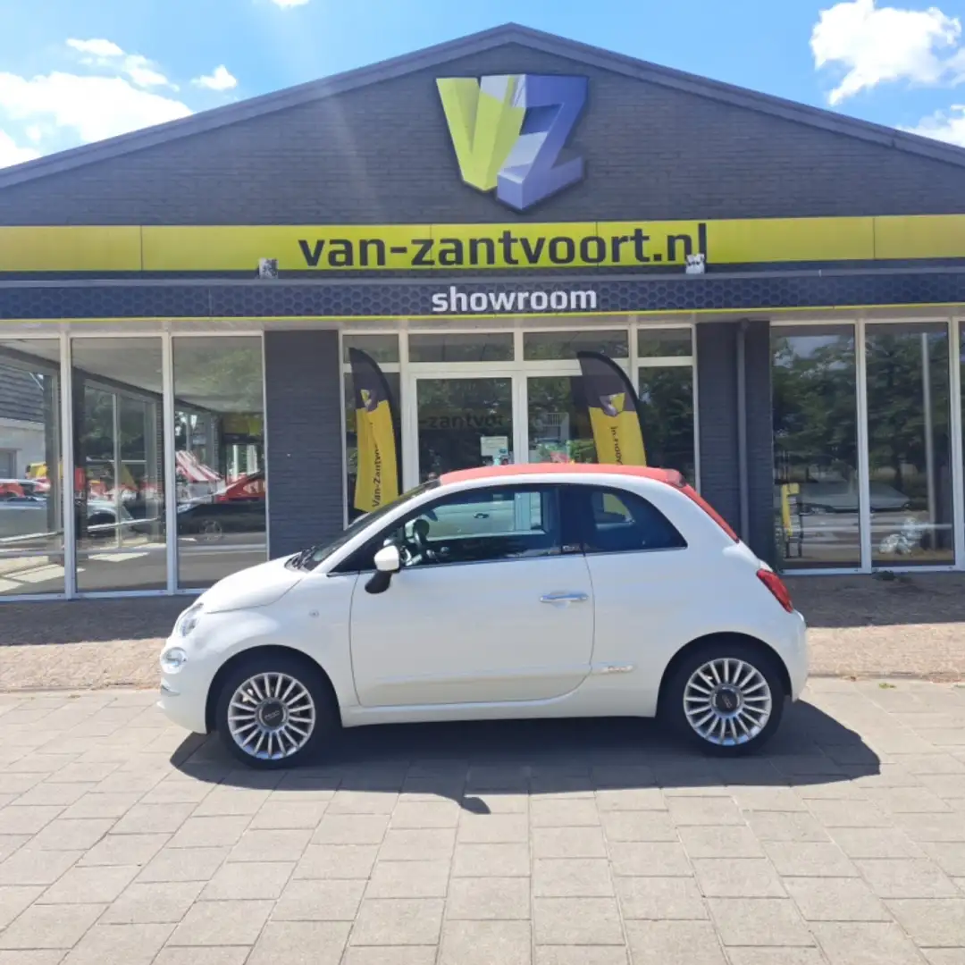 Fiat 500C 1.2 Popstar Cabriolet Wit - 2