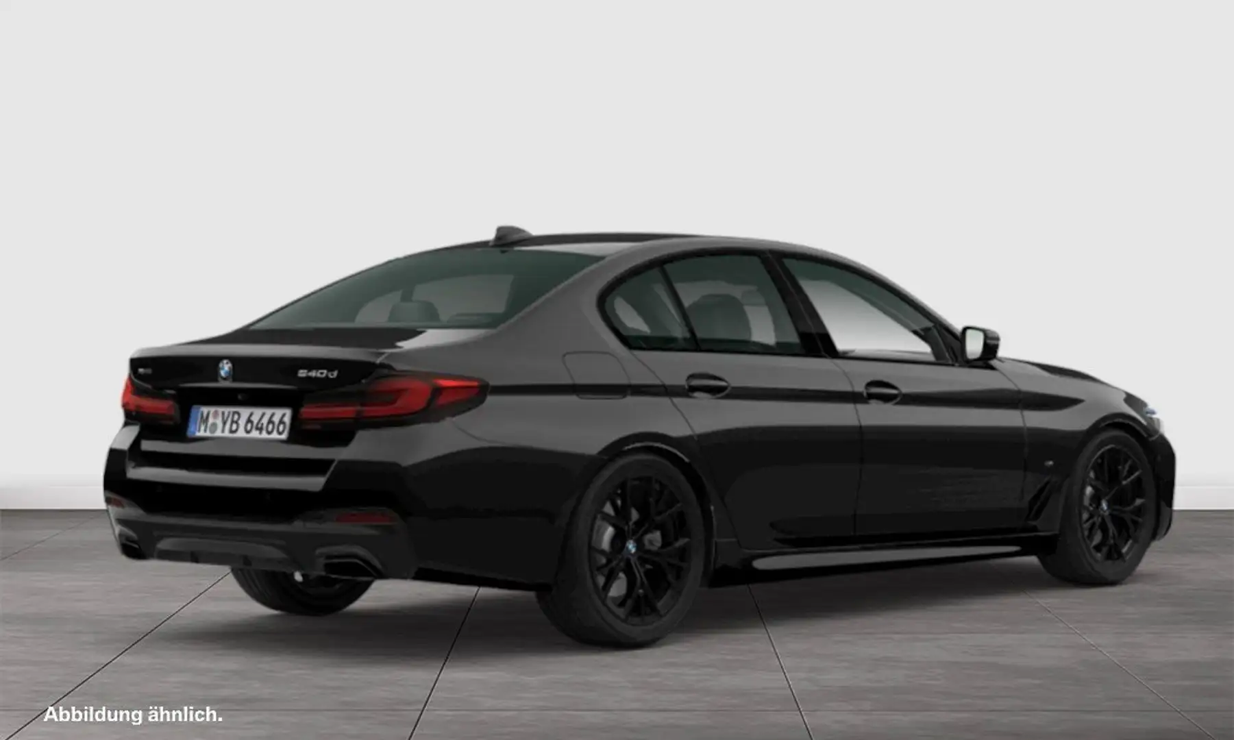 BMW 540 d xDrive M Sport HUD RFK NAVI LED Laser LM Schwarz - 2