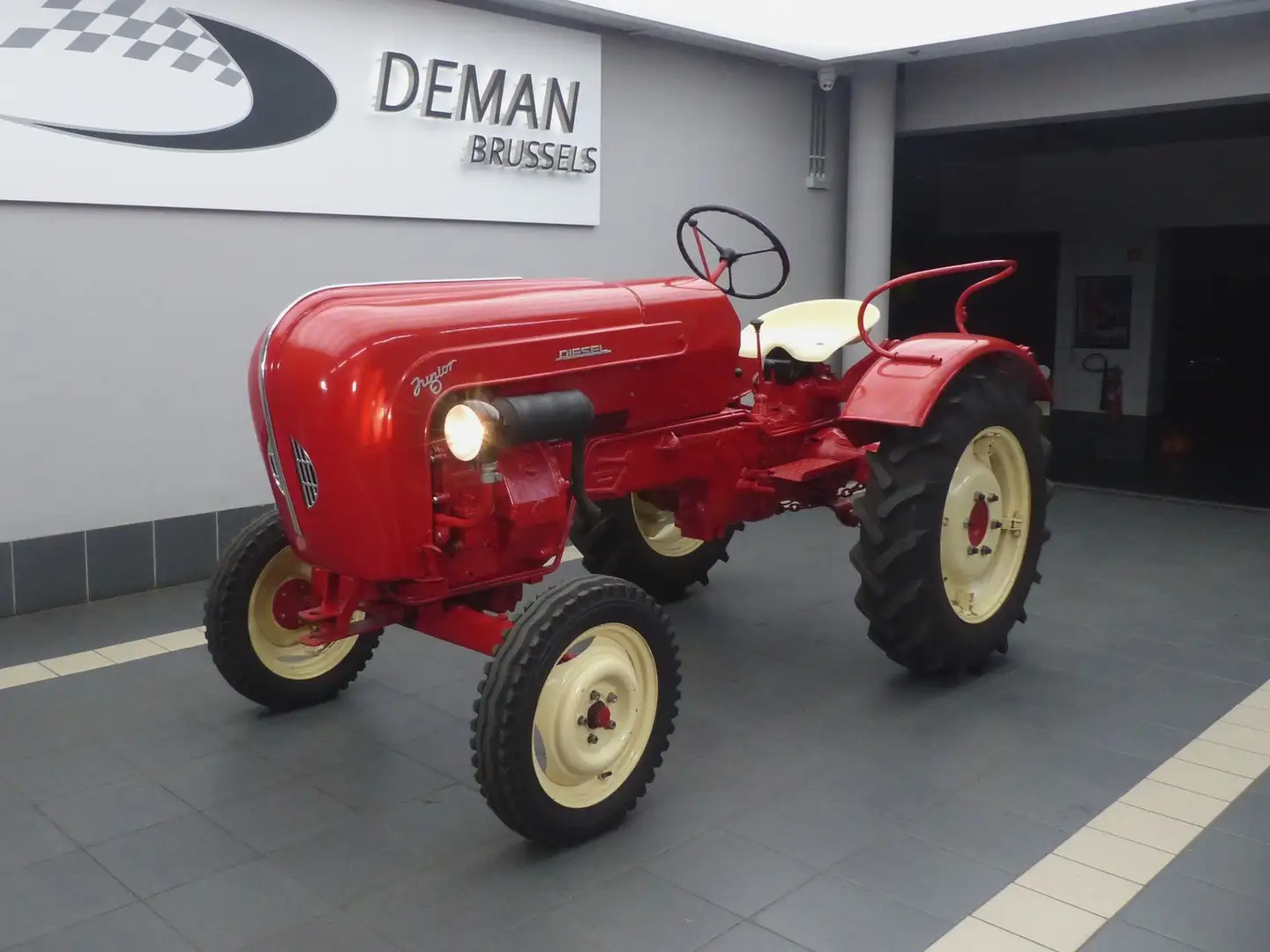 Porsche Tracteur Porsche Junior L108 monocylindre 1960 Красный - 1