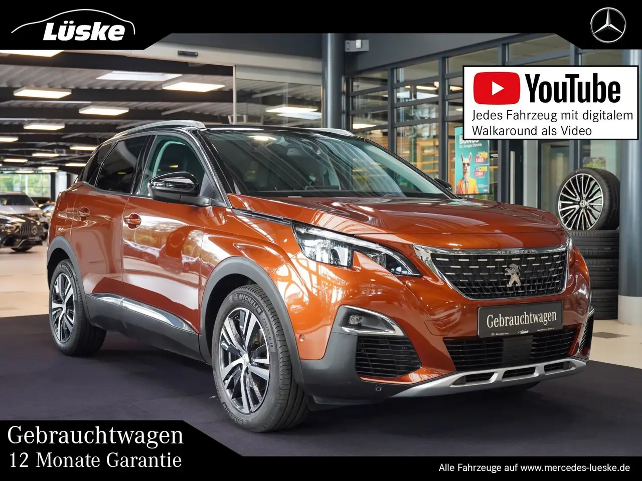 Peugeot 3008 1.5 130 Allure GT Line Rückfahrkamera AHK