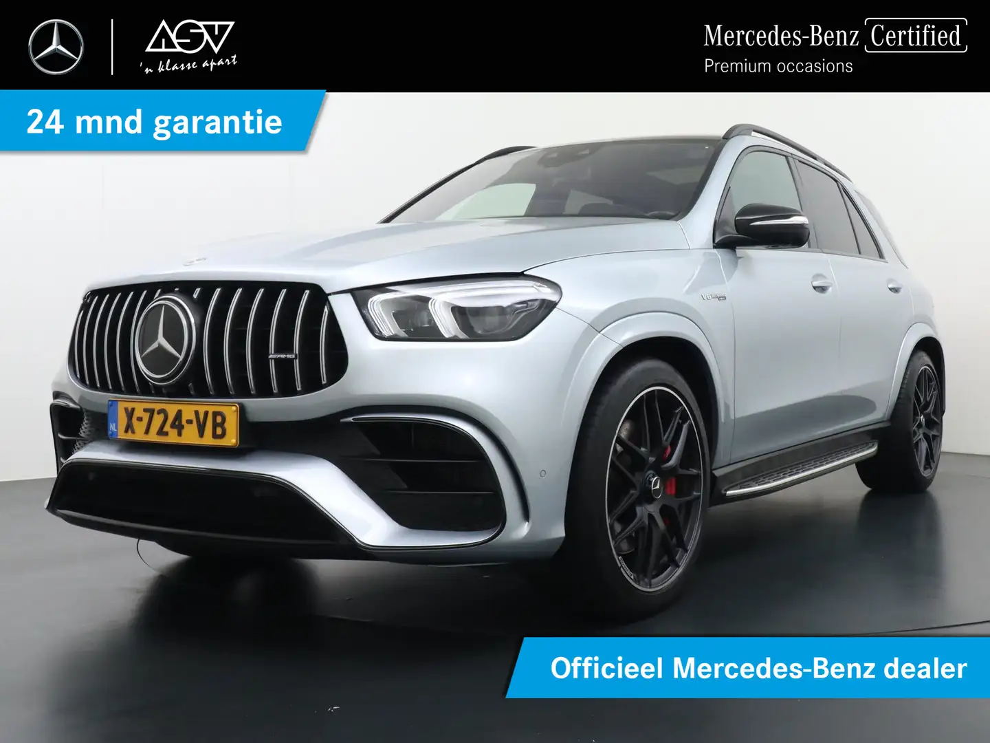 Mercedes-Benz GLE 63 AMG S 4MATIC+ Premium Plus | Luchtvering | Trekhaak We Gris - 1