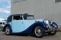 MG VA Tickford Drophead Coupe 1938 Azul - thumbnail 2