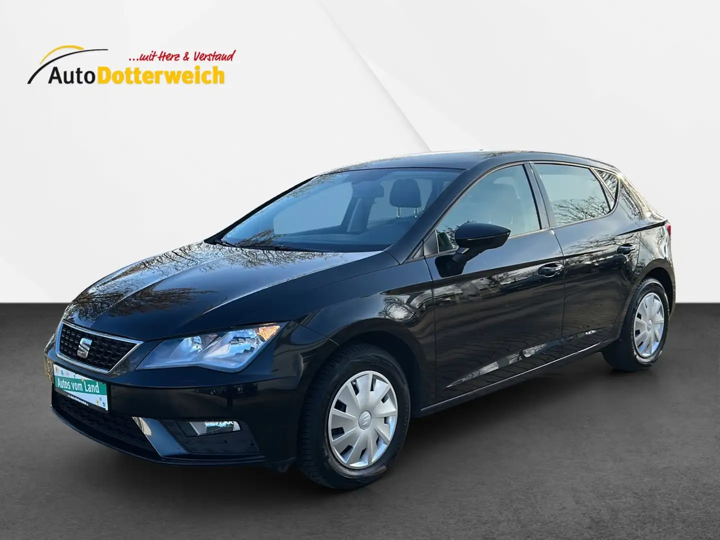 SEAT Leon Reference Allwetter, Klima, Scheckheft Schwarz - 1