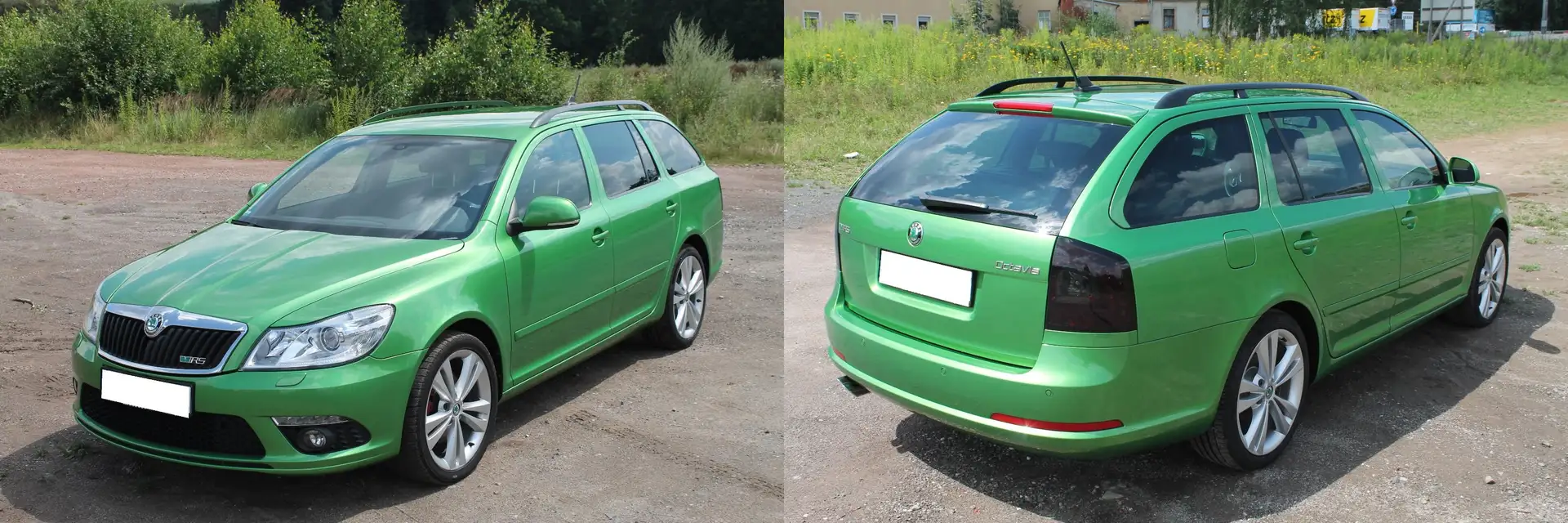 Skoda Octavia Combi 2.0 TDI DPF RS Зелений - 1