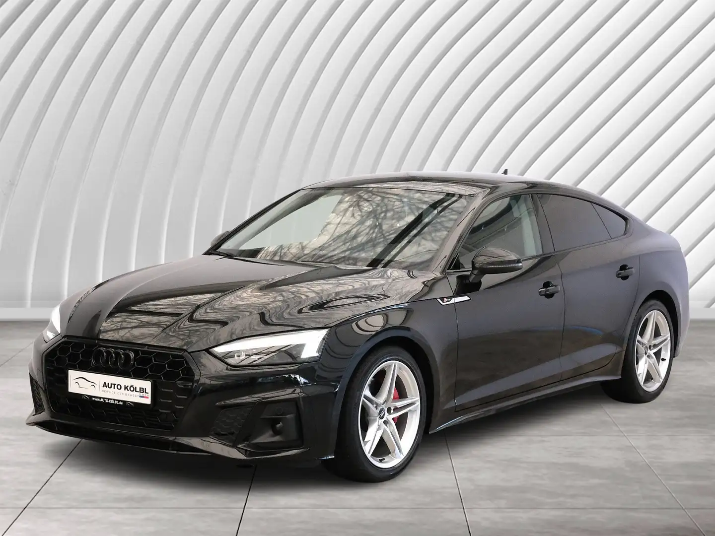 Audi A5 Sportback 40 TFSI S line RFK NAVI LED DAB LM Negru - 1