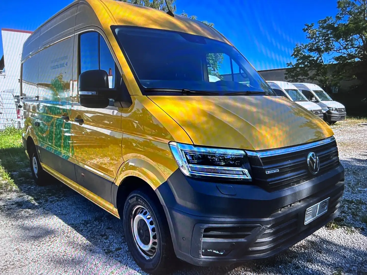 Volkswagen Crafter Kasten e-Crafter Kasten mittellang Hochd Gelb - 2