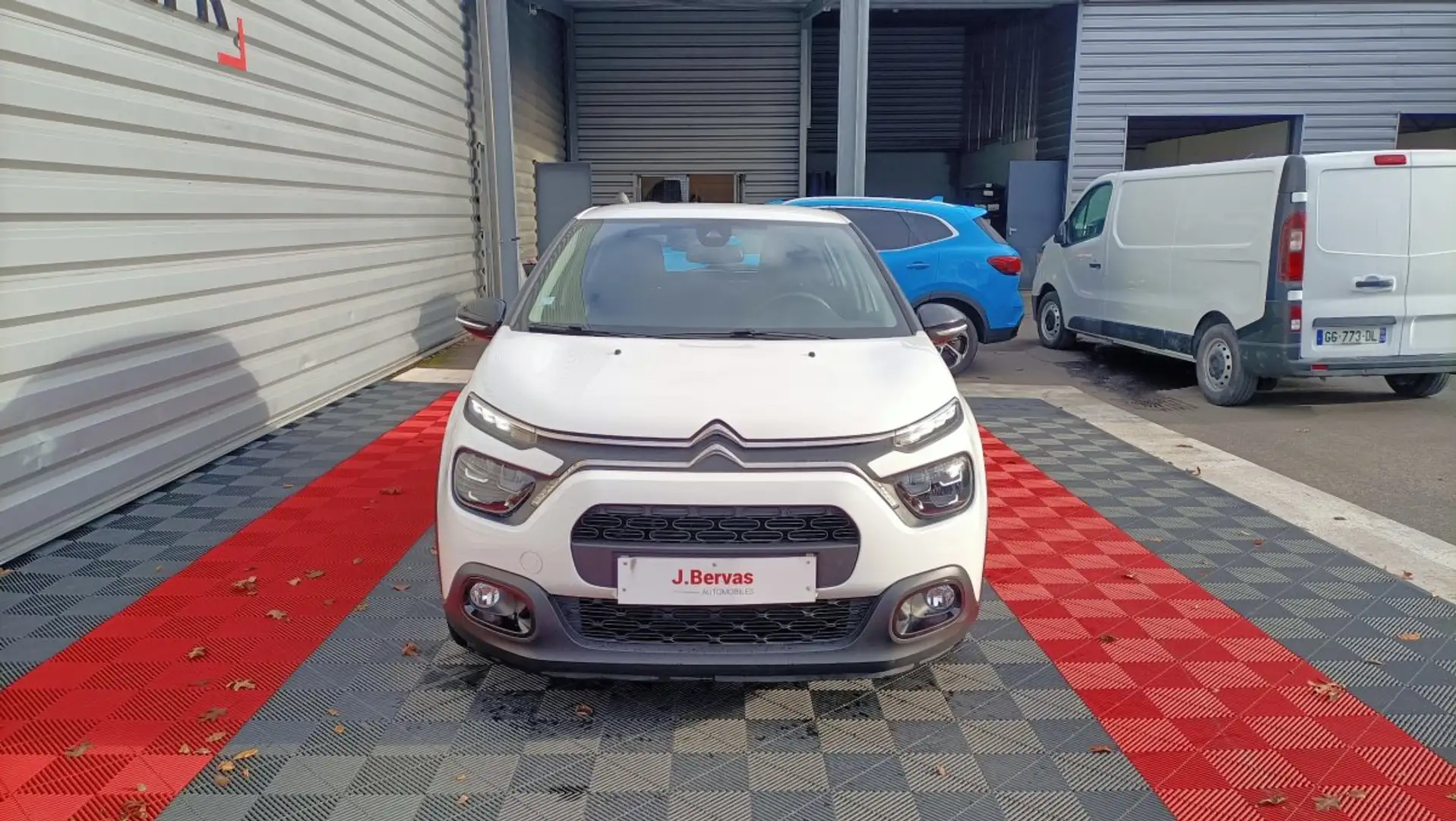 Citroen C3 BLUEHDI 100 SS BVM6 FEEL BUSINESS Blanc - 2