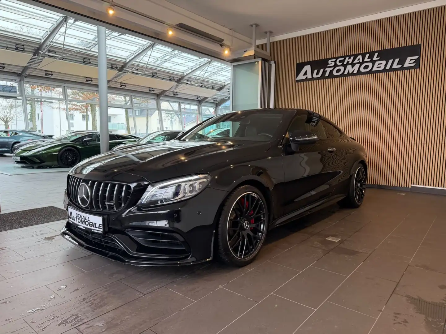 Mercedes-Benz C 63 AMG C63s AMG *TRACK/NIGHT/PANO/KLAPPE/BURMESTER/VOLL Schwarz - 1