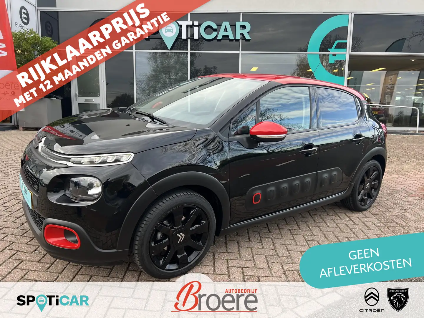 Citroen C3 1.2 Turbo 110 pk Shine M6 Nero - 1