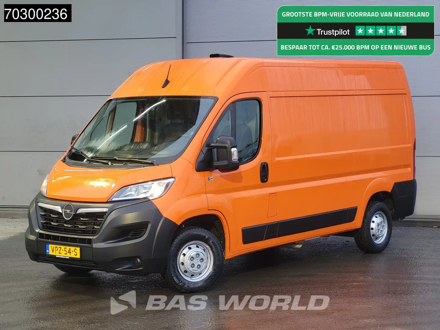 Opel Movano 165PK L2H2 Trekhaak LED Navi Airco Airco Trekhaak Oranje - 1