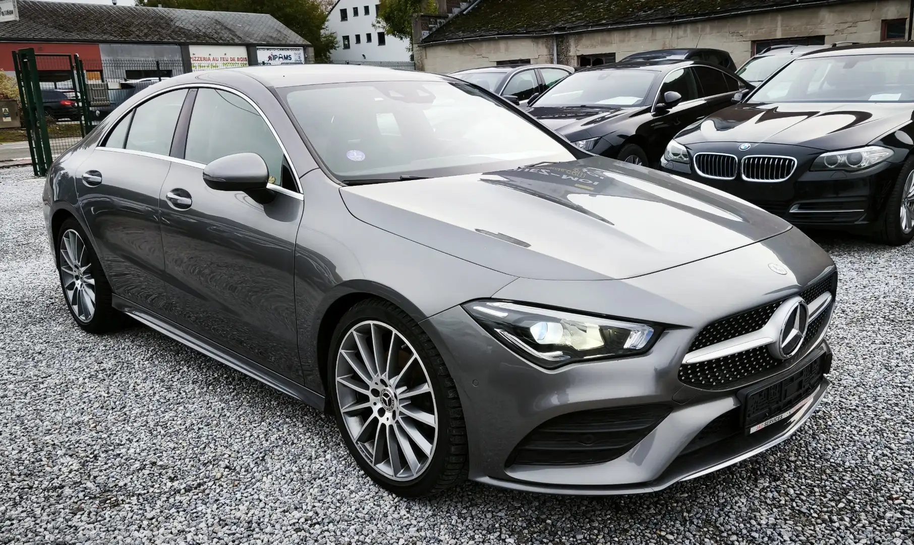 Mercedes-Benz CLA 180 _1.3 i(135CH)_2019💢EU.6D_AUTOM_ FAIBLE KM💢 Grijs - 1