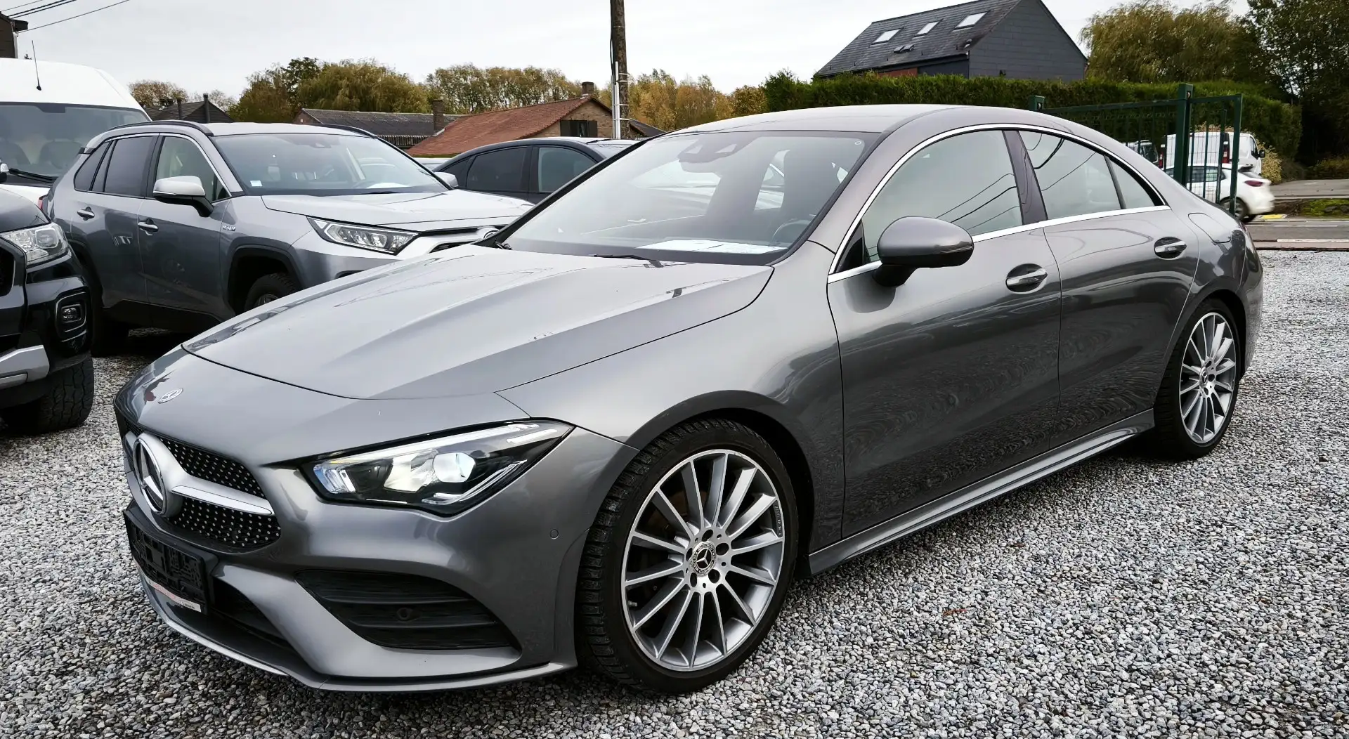 Mercedes-Benz CLA 180 _1.3 i(135CH)_2019💢EU.6D_AUTOM_ FAIBLE KM💢 Grijs - 2