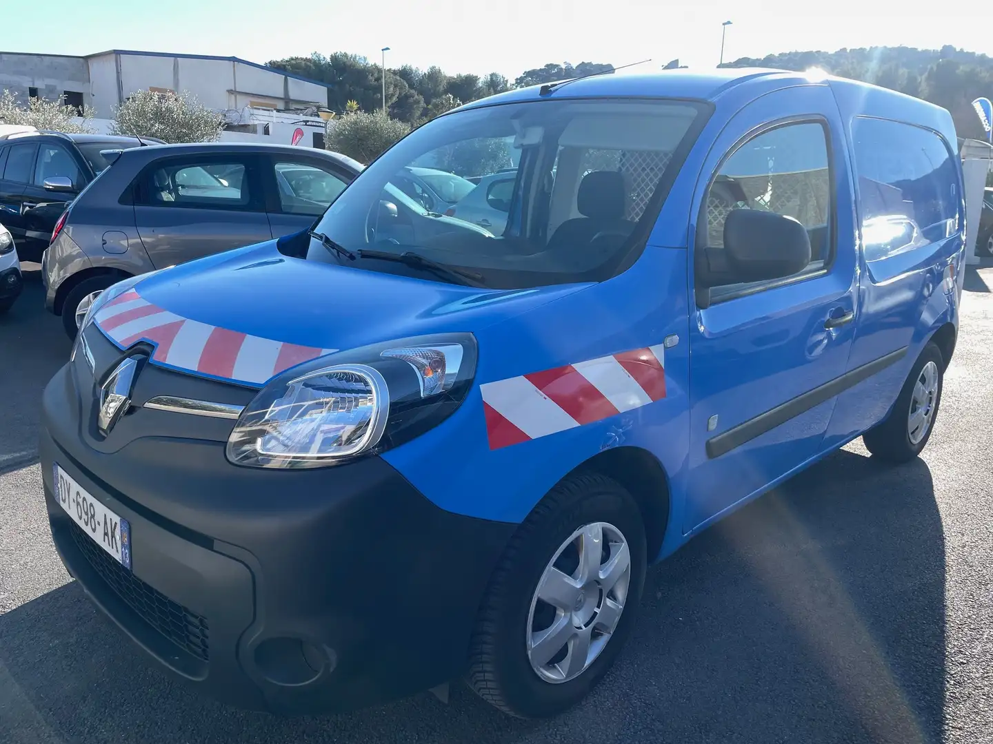 Renault Kangoo Z.E. BATTERIE EN LOCATION Bleu - 1