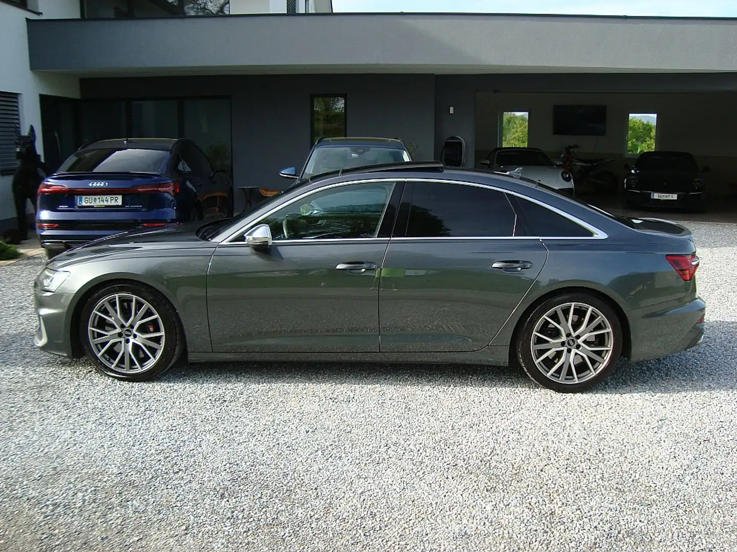 Audi S6 Lmousine 1-Hand Nur 86 TKM Luft / Panorama !! Grau - 2