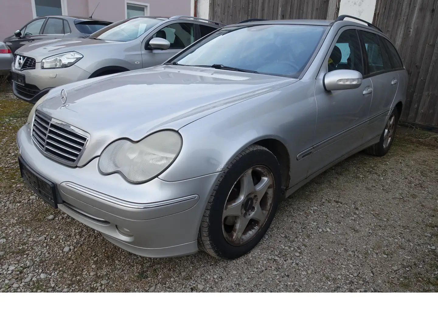 Mercedes-Benz C 200 T Kompr. Automatik ohne TÜV voll fahrbereit Silver - 1