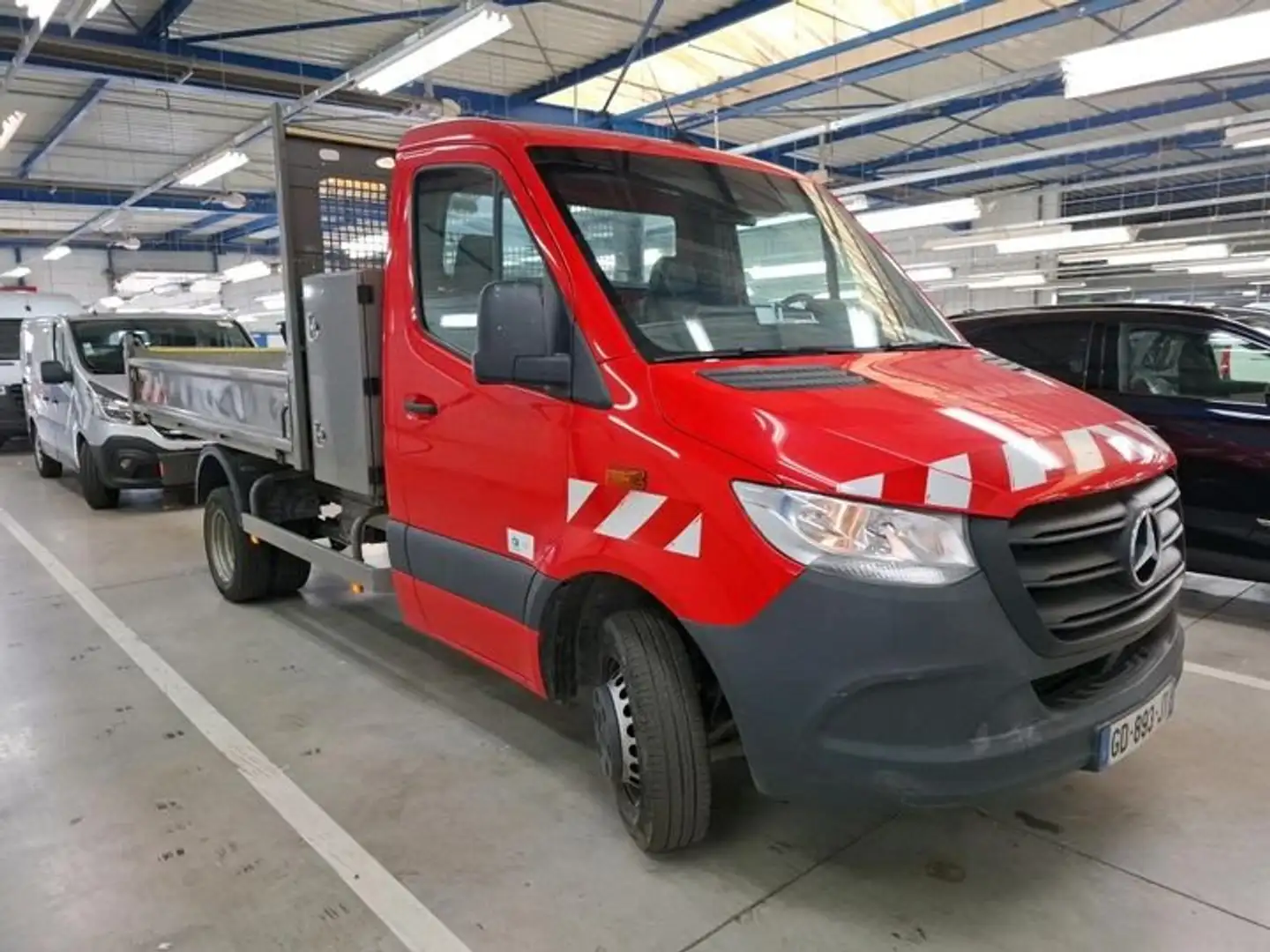 Mercedes-Benz Sprinter 514 CDI ribaltabile Rot - 1