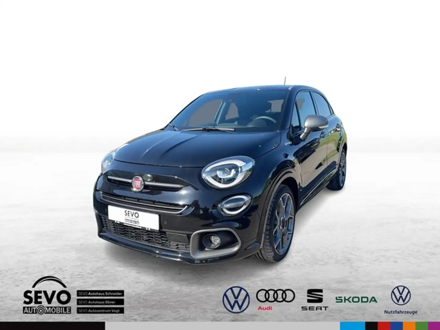 Fiat 500X 1.3 GSE Sport 4x2 Schwarz - 1