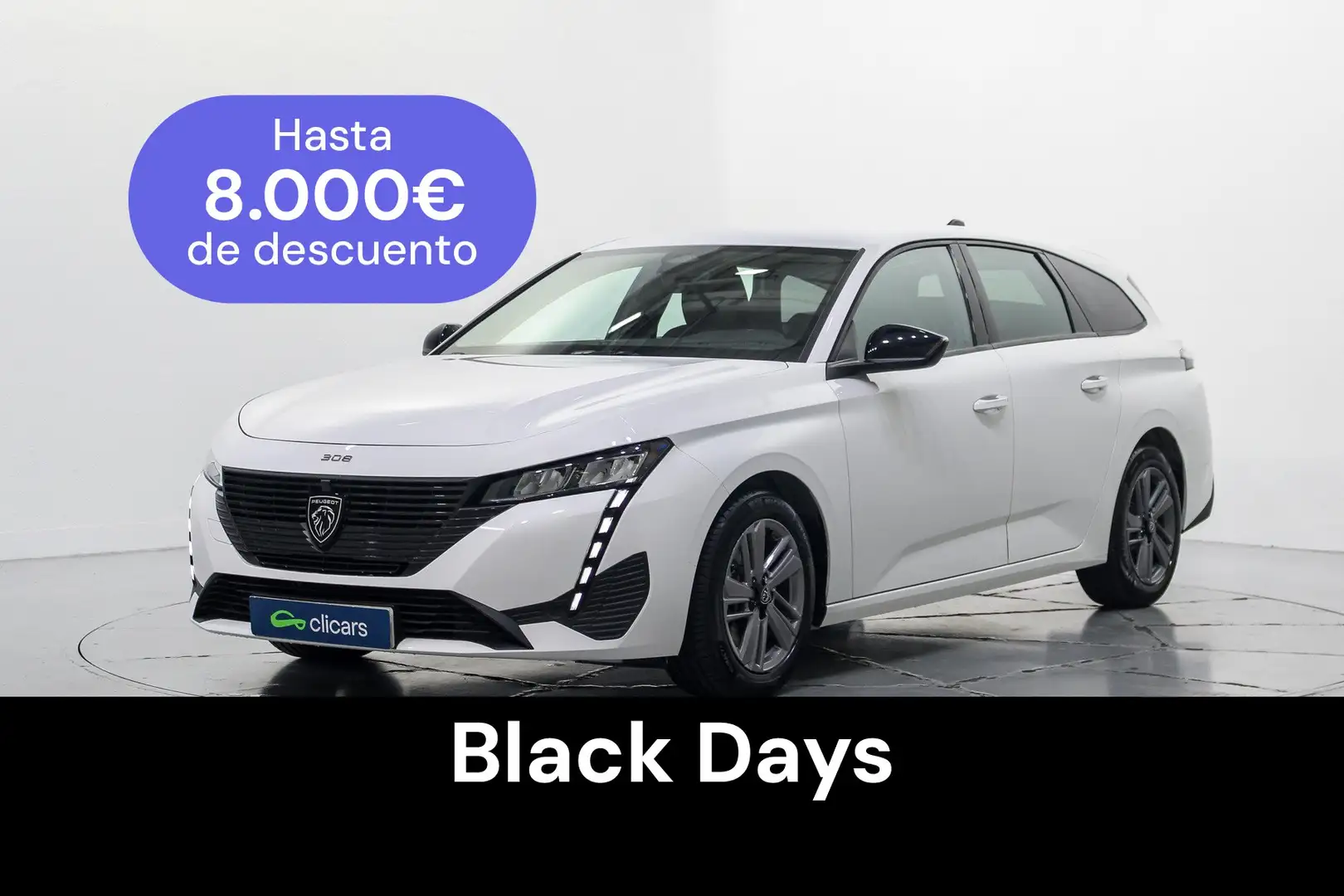 Peugeot 308 SW 1.5 BlueHDi S&S Active Pack 130 Blanc - 1