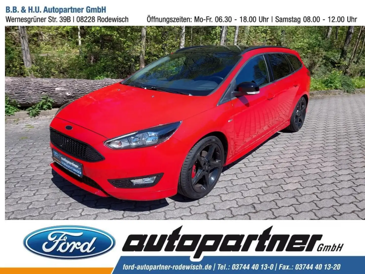 Ford Focus Turnier Sport 1.5l EcoBoost 182PS Rot - 1
