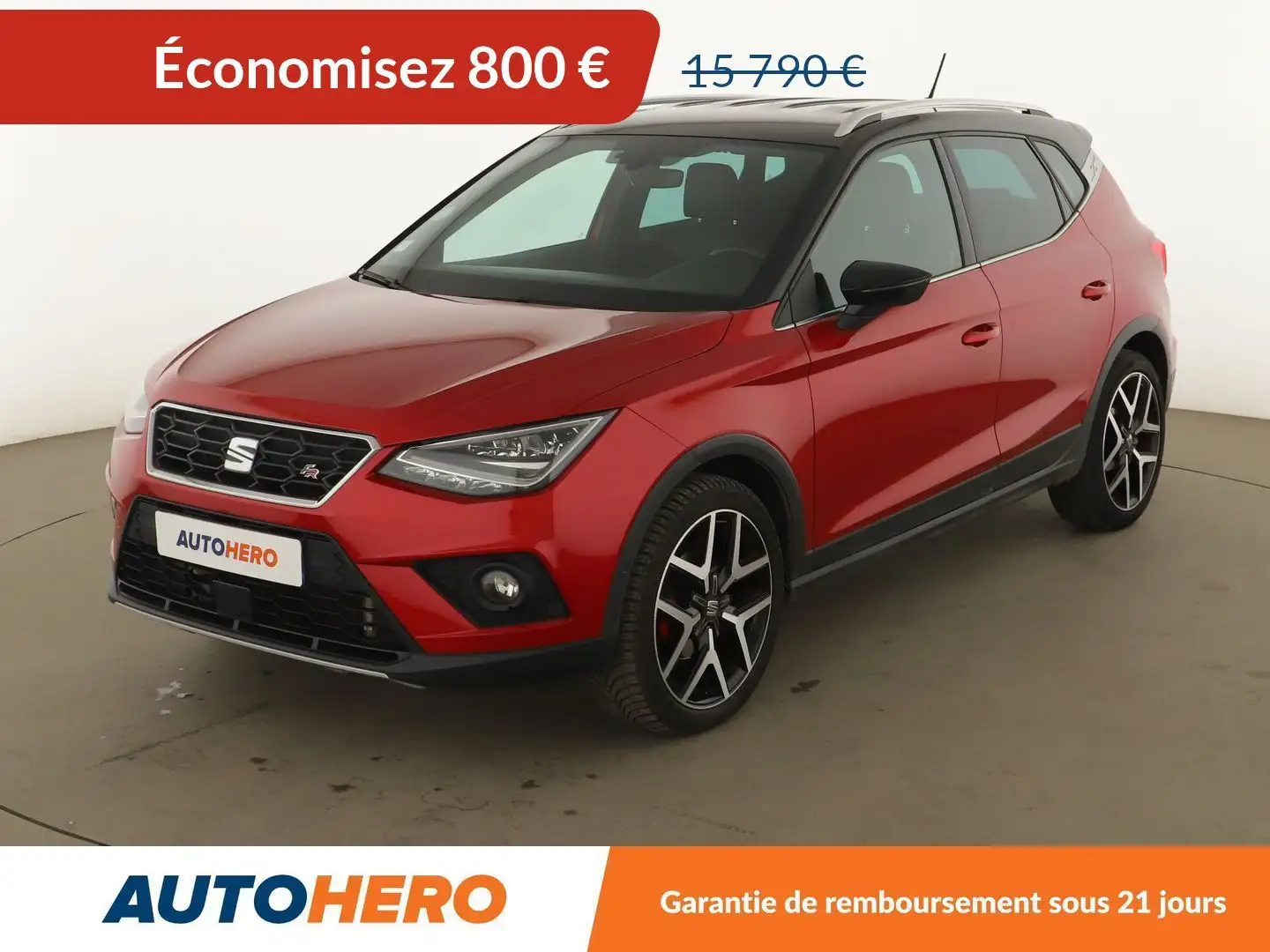 SEAT Arona 1.5 TSI ACT FR BV6 Rouge - 1