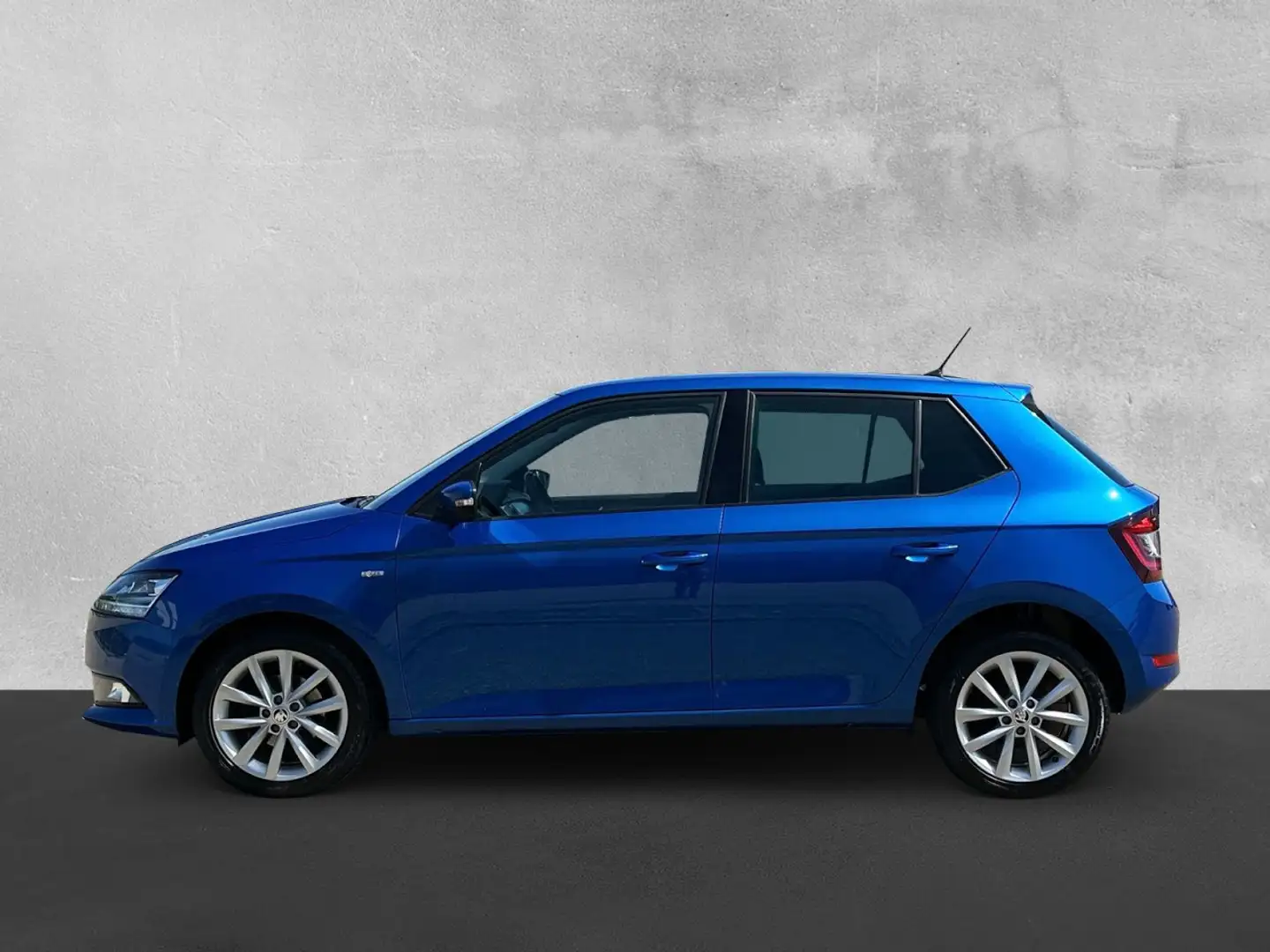 Skoda Fabia 1.0 TSI Soleil Klima Einparkhilfe Sitzheizung Blau - 2