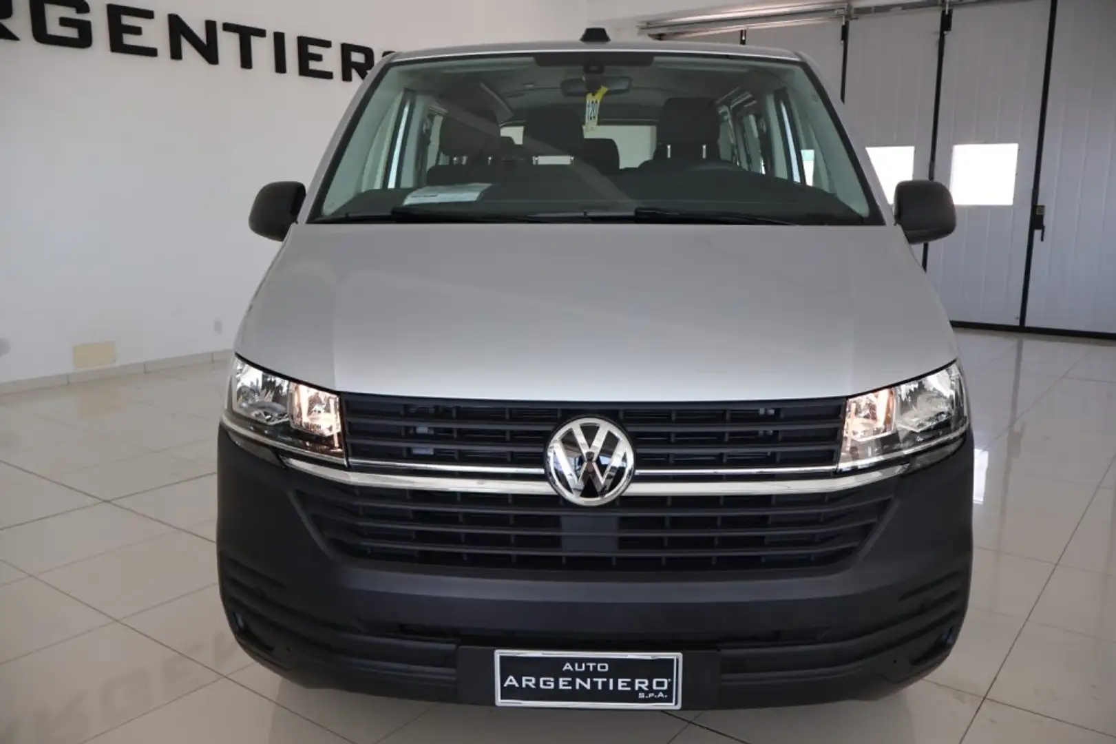 Volkswagen Transporter 2.0 TDI 110CV PC  Business 9 posti doppio clima Argento - 2
