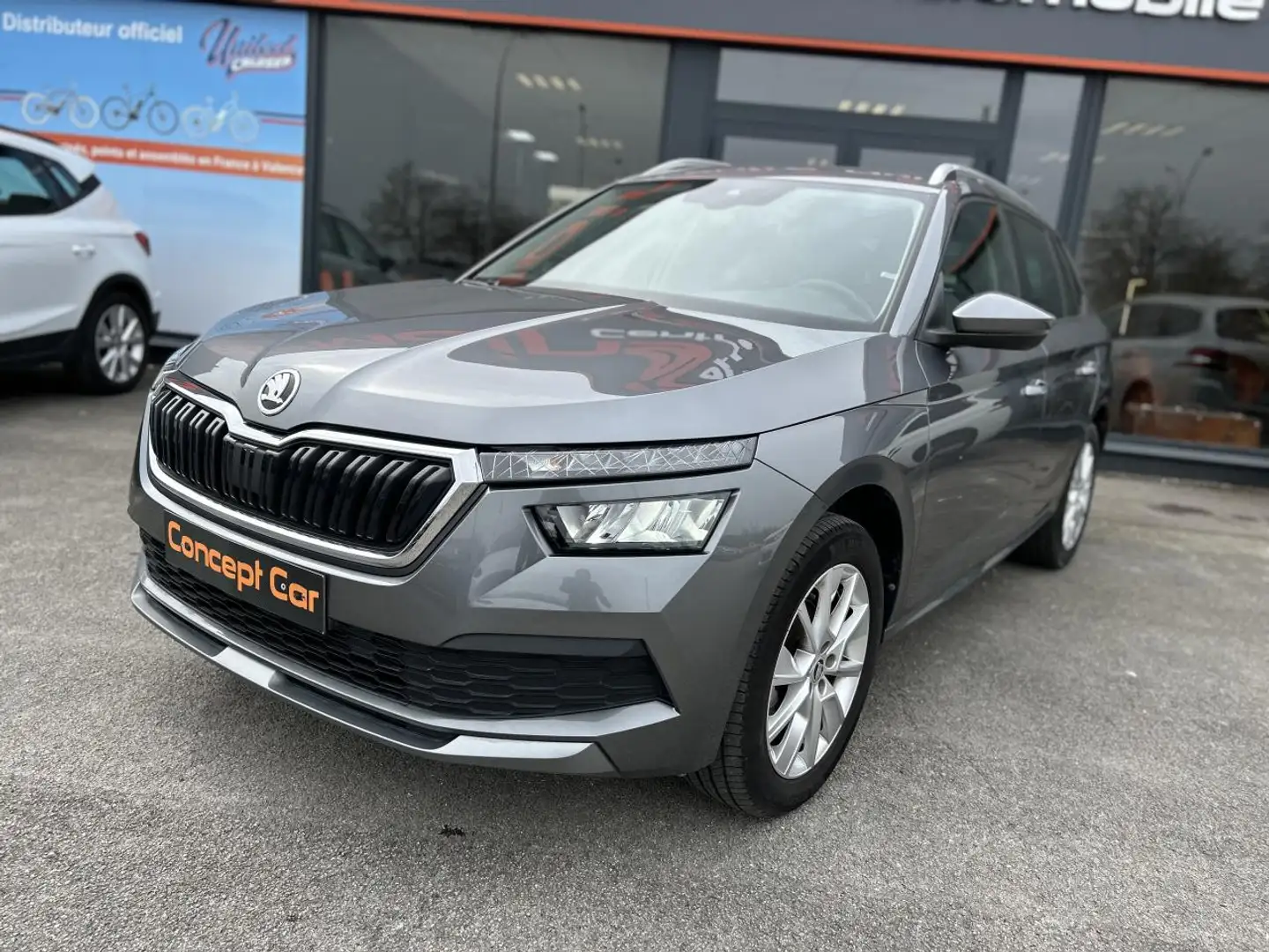 Skoda Kamiq Ambition 1.0 TSI 110cv Prix affiché HORS TAXES spe Gris - 2