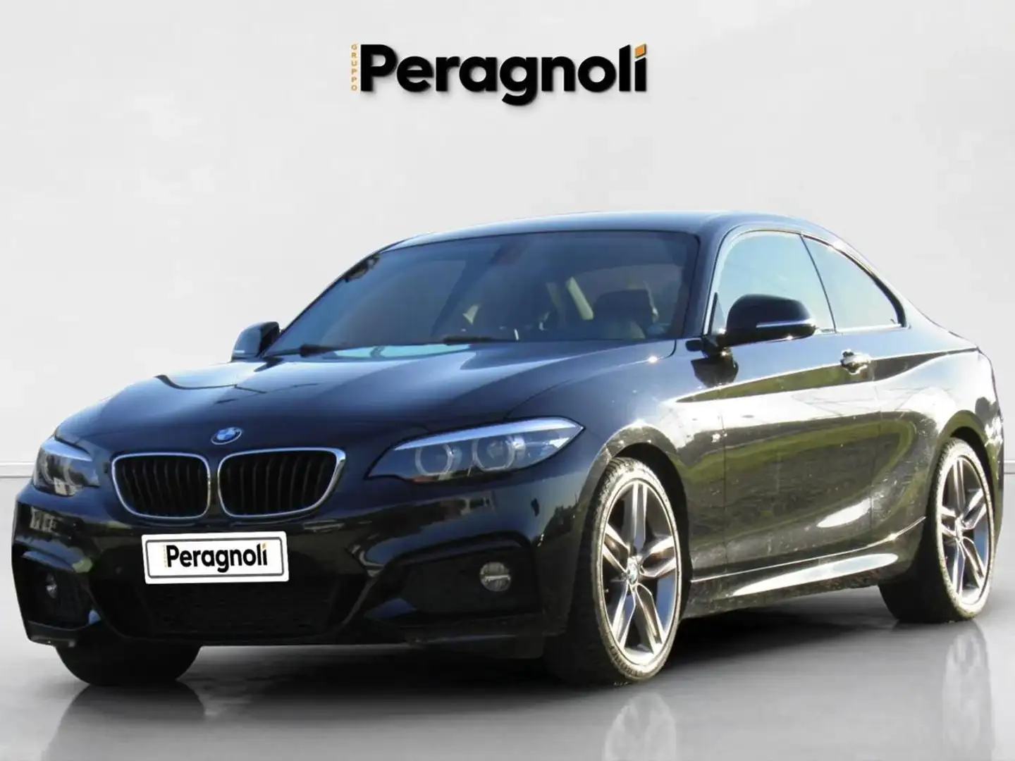 BMW 220 d Coupé Advantage Schwarz - 1