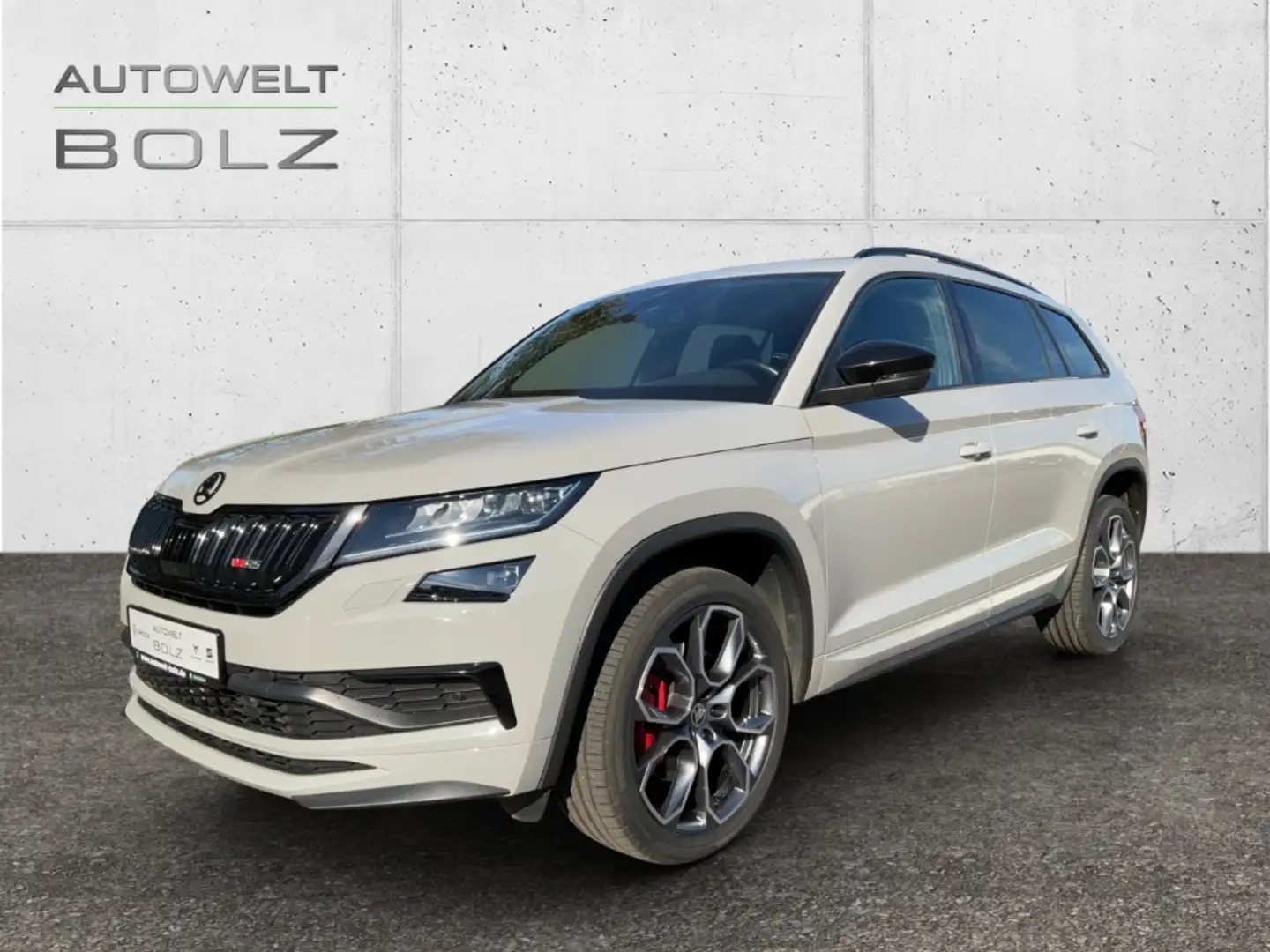 Skoda Kodiaq RS 4x4 2.0 TDI StandHZG Navi Leder Kamera DigiCock Gris - 1