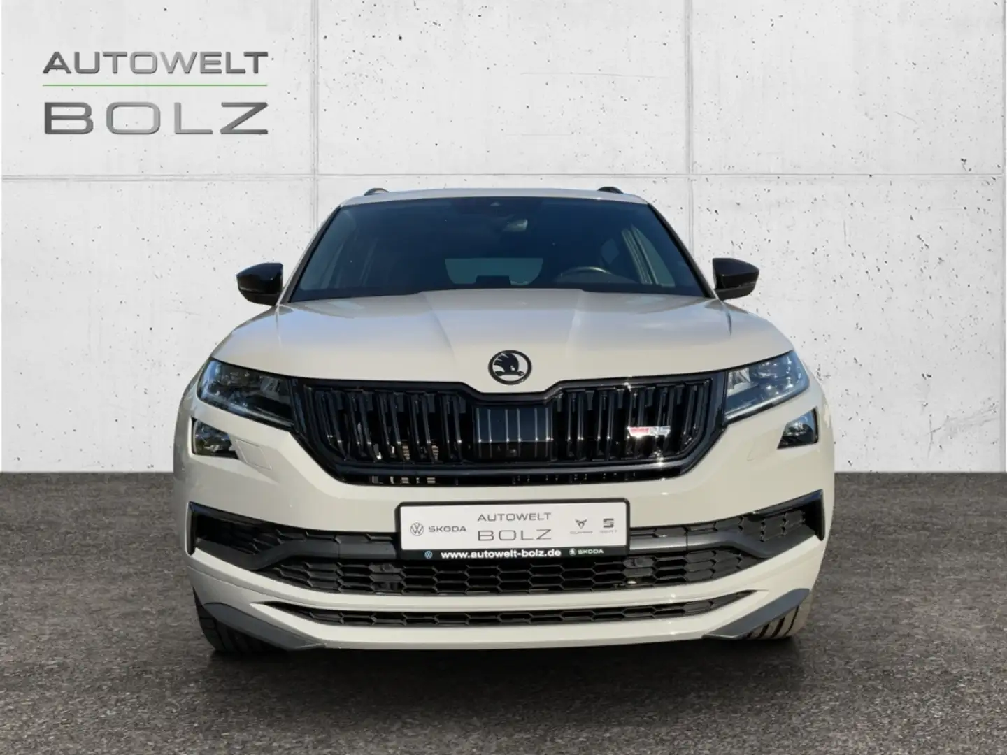 Skoda Kodiaq RS 4x4 2.0 TDI StandHZG Navi Leder Kamera DigiCock Gris - 2