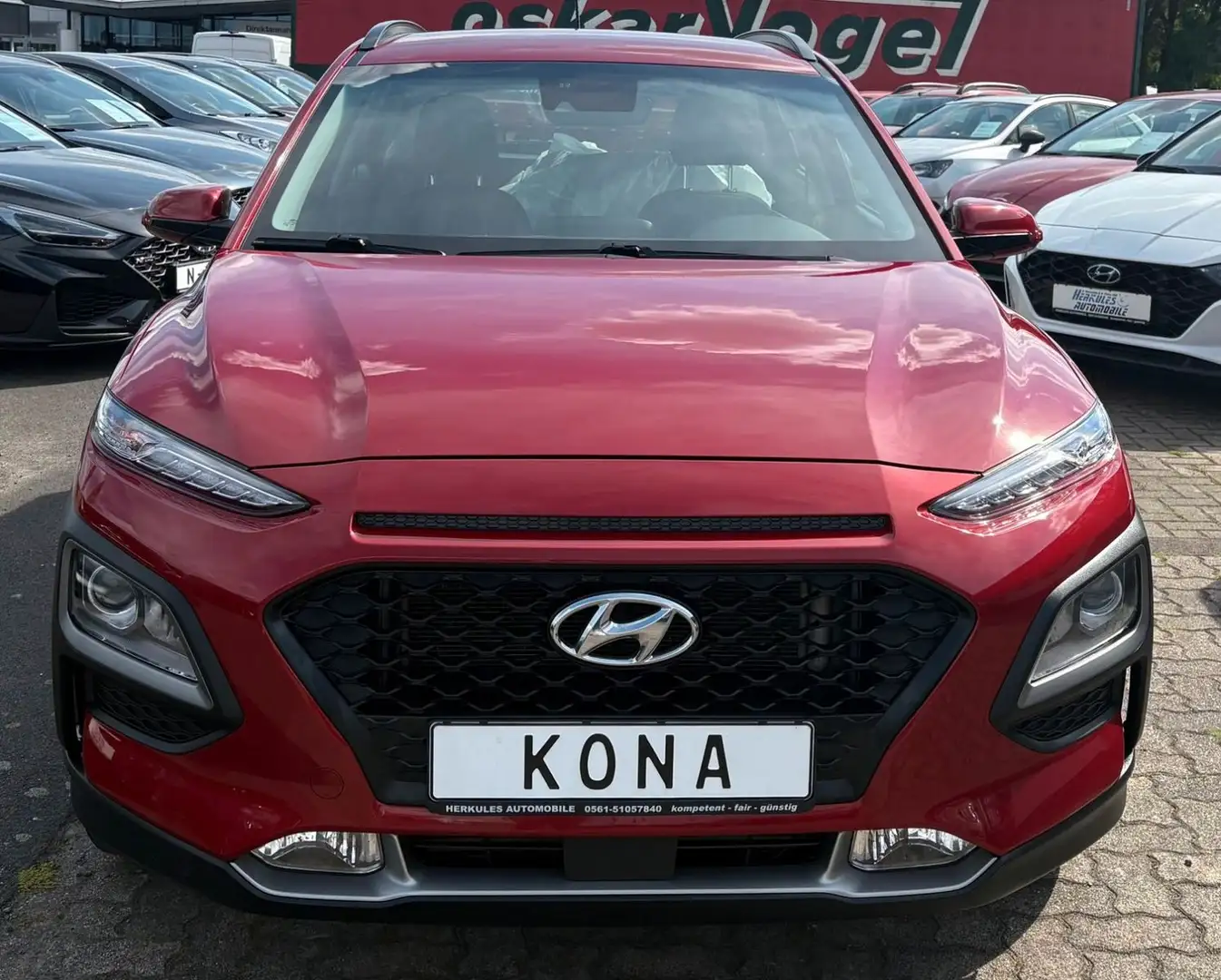 Hyundai KONA 1.0 T-GDI Klimaautomatik/Sitzheizung Rot - 2
