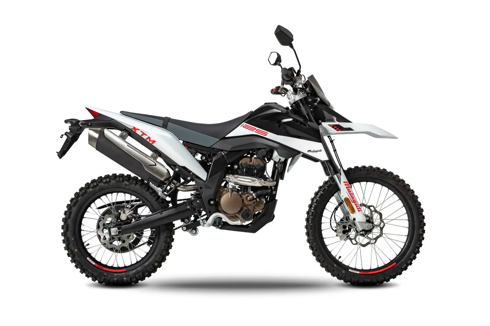 Malaguti XTM 125 ABS Enduro Wit - 2