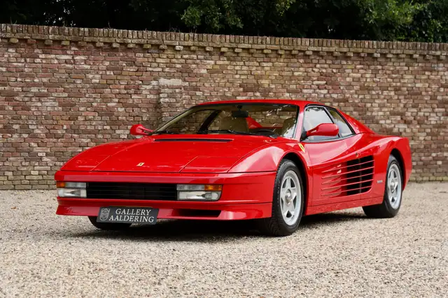 Ferrari Testarossa Monodado "29.621 kms" Newly delivered in Germany a