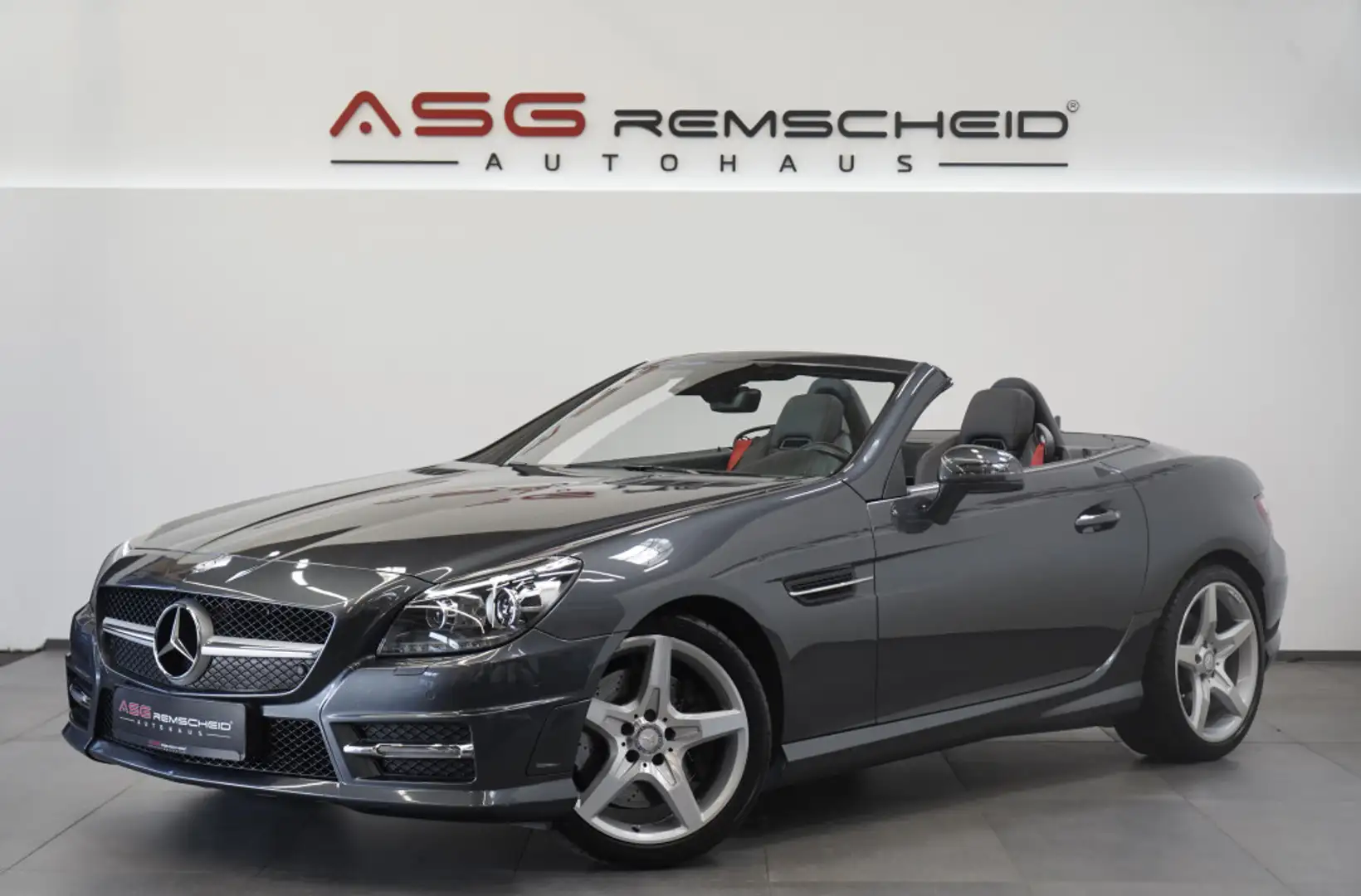Mercedes-Benz SLK 200 Roadster Aut. AMG Line *2.H *Navi *SHZ Gris - 1