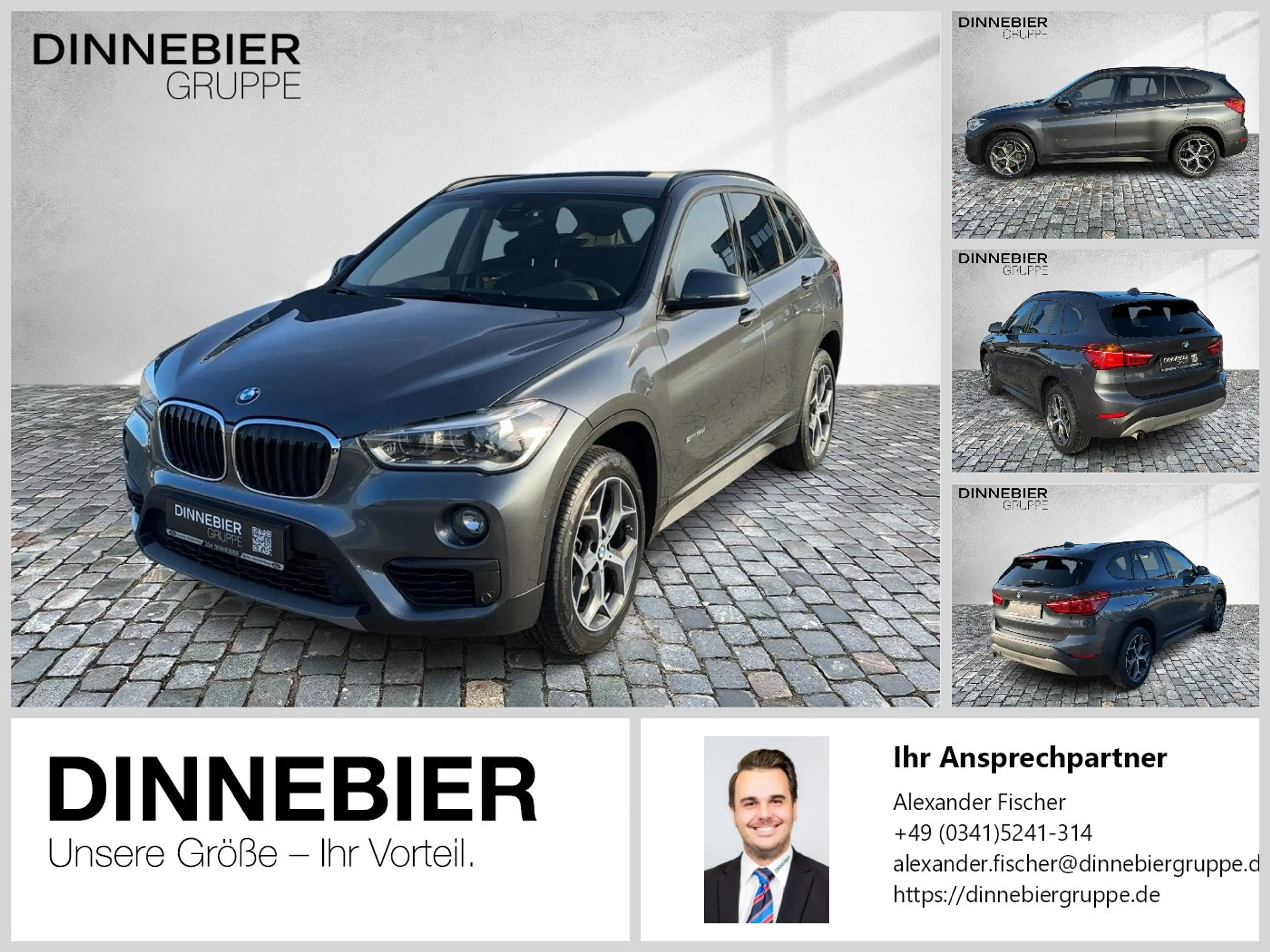 BMW X1 sDrive 18 d Advantage LED+AHK+Einparkhilfe