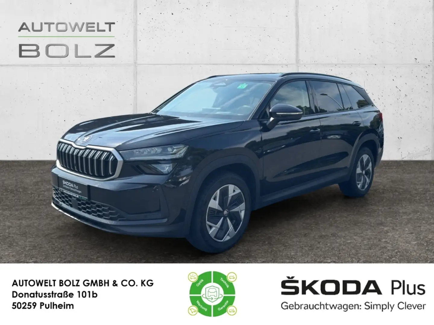 Skoda Kodiaq 2.0 TDI 4x4 Selection HUD Navi Matrix Pano Kamera Schwarz - 1