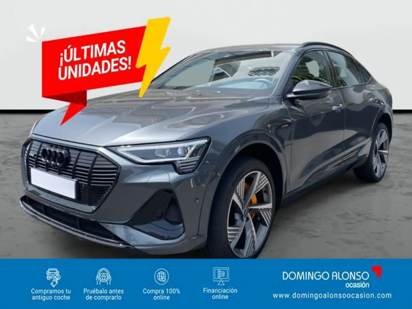 Audi e-tron Sportback 55 S line 300kW (408CV) quattro Gris - 1