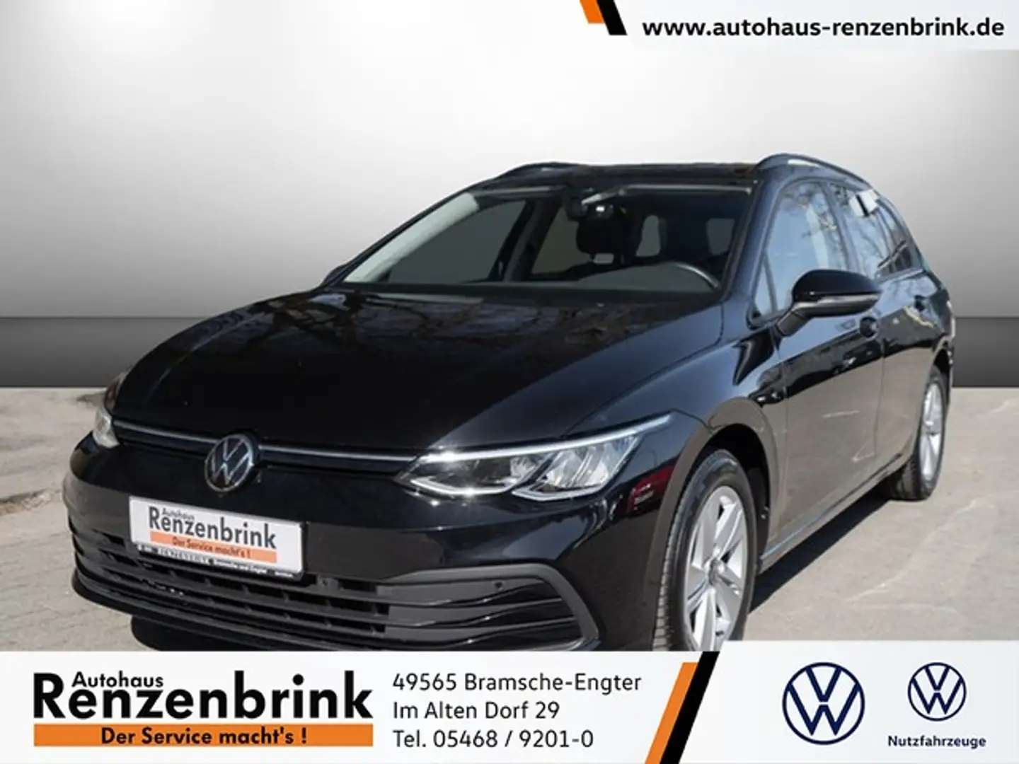 Volkswagen Golf VIII Variant Life TDI DSG AHK ACC ergoActive Sitz Schwarz - 1