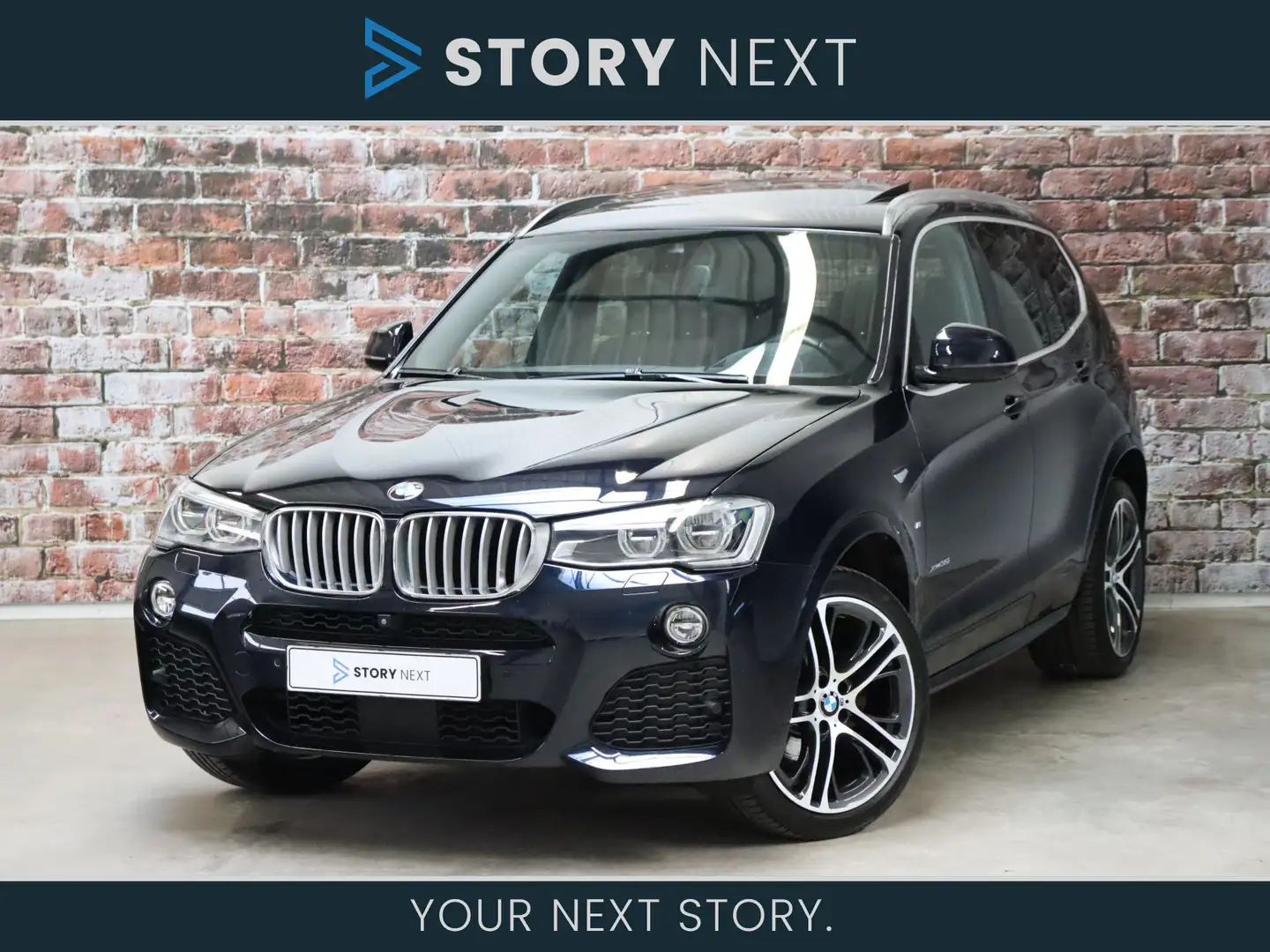 BMW X3 xDrive35i High Executive M Sport Pakket Automaat / Zwart - 1
