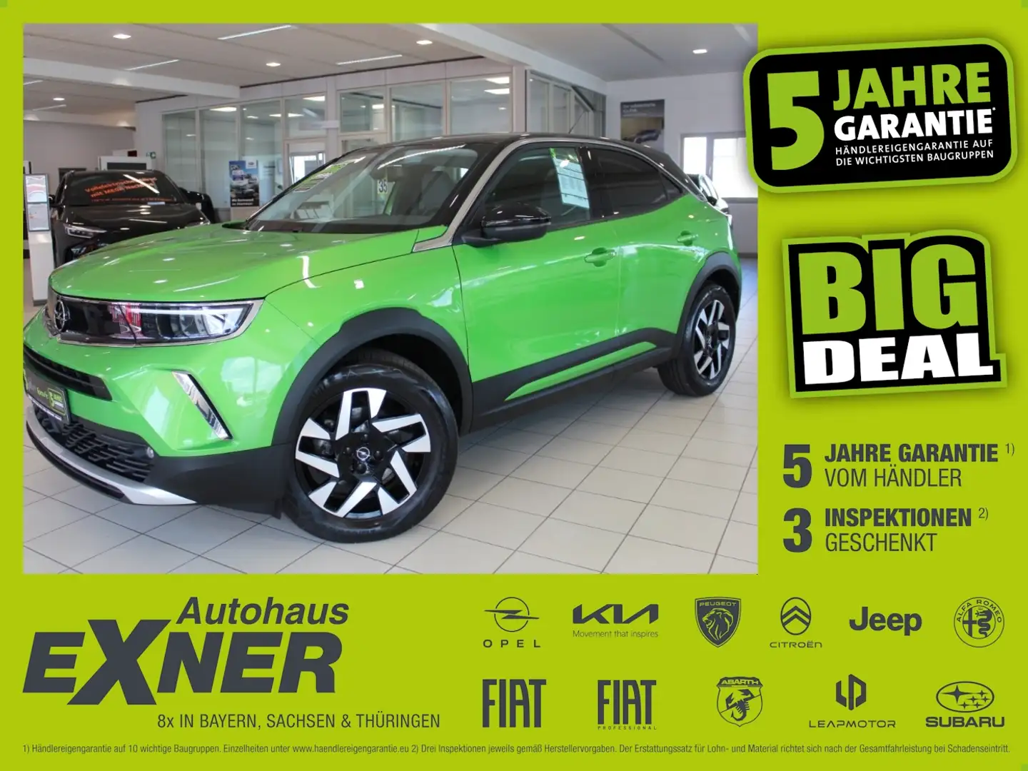 Opel Mokka-E ELEGANCE *11kW OBC*Batteriezertifikat*LED Verde - 1