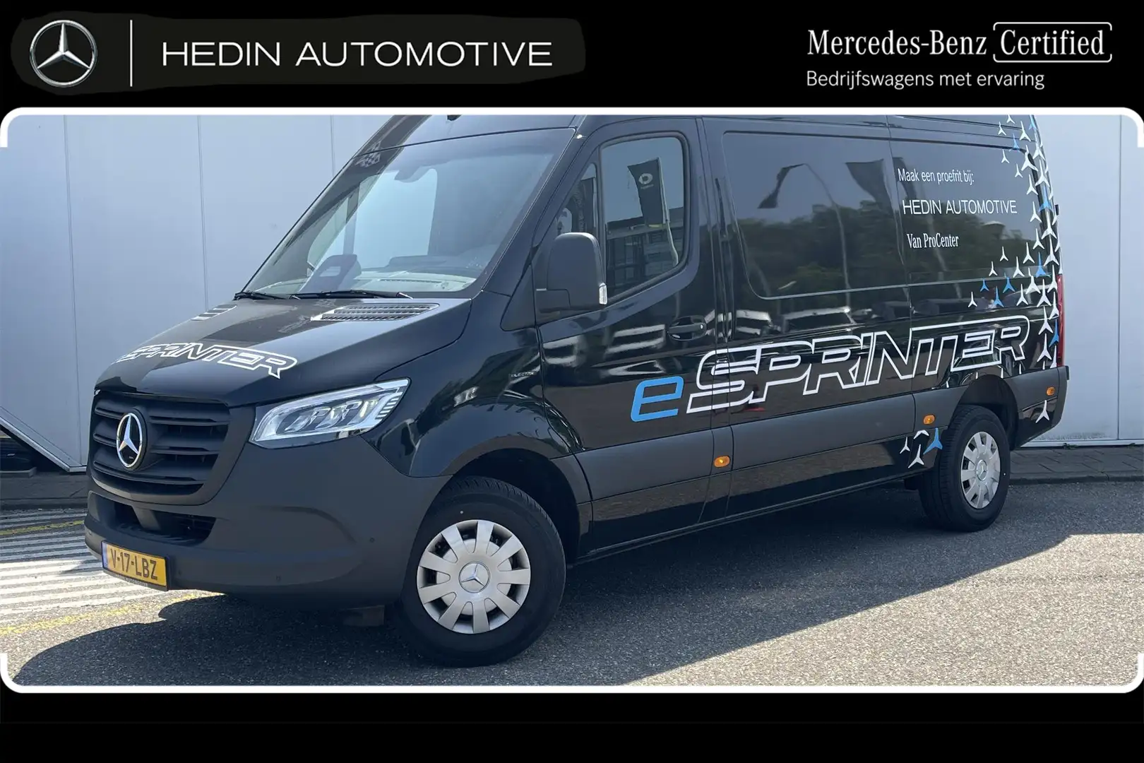 Mercedes-Benz 320 eSprinter L2 Pro 81 kWh | High-performance LED-kop Negru - 1