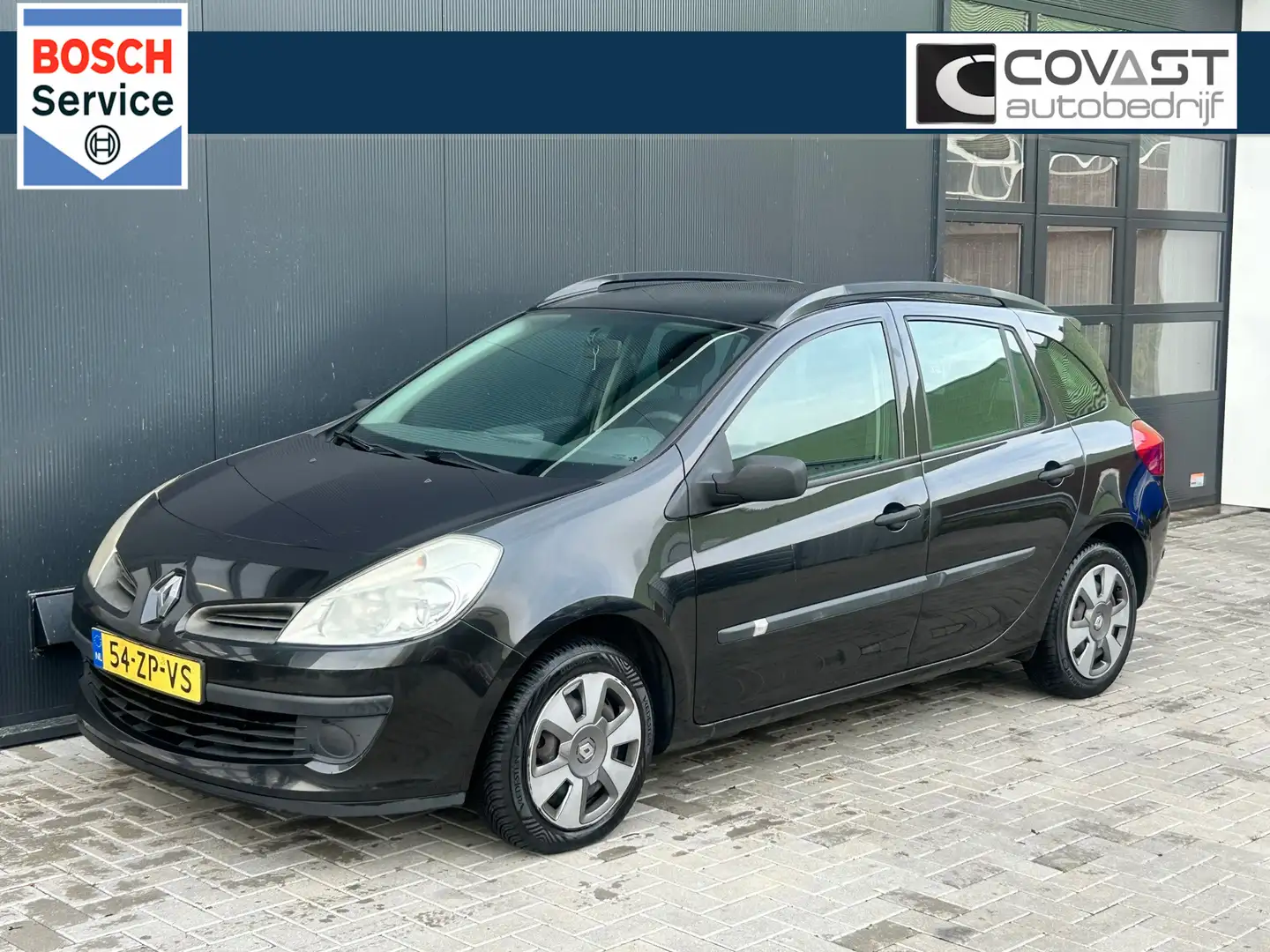 Renault Clio Estate 1.2-16V Expression | Airco | Trekhaak | Zwart - 1