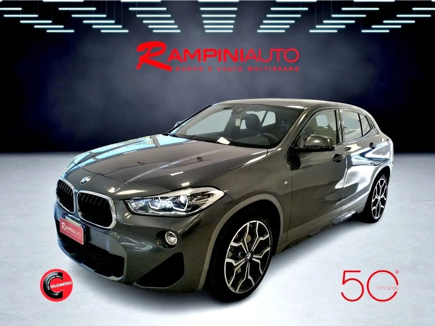 BMW X2 xDrive18d Msport X 150 Cv Automatico Unico Prop. Grigio - 1