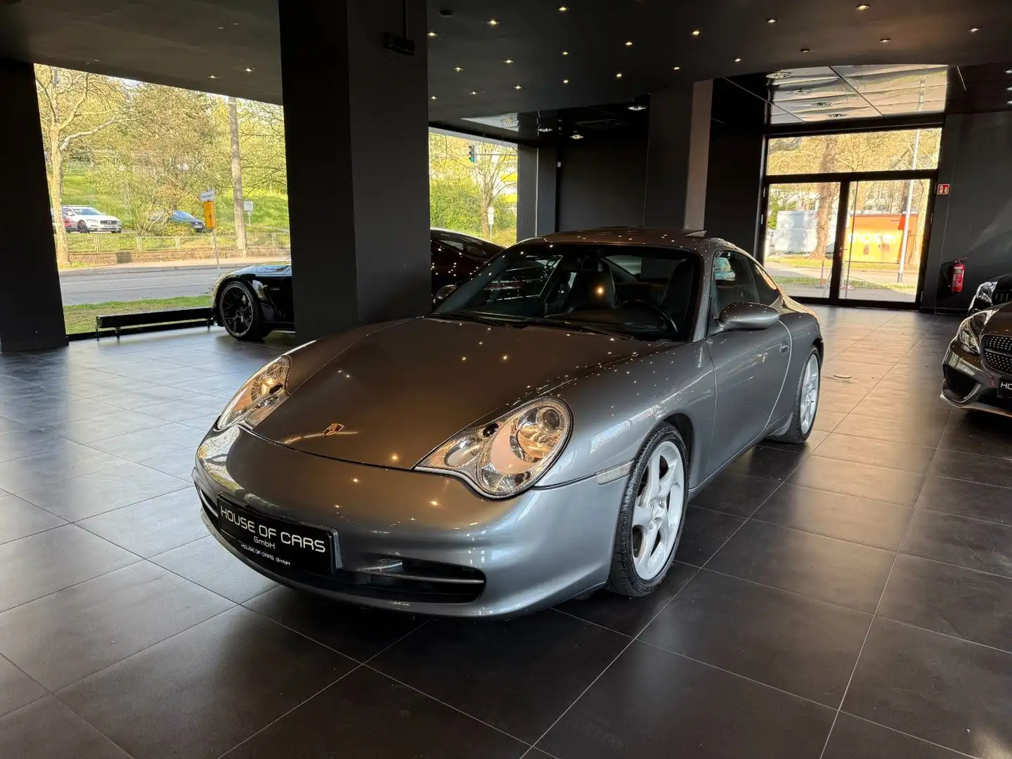 Porsche 996 Carrera Coupé*Schiebedach*Navi*Tempomat Grau - 1