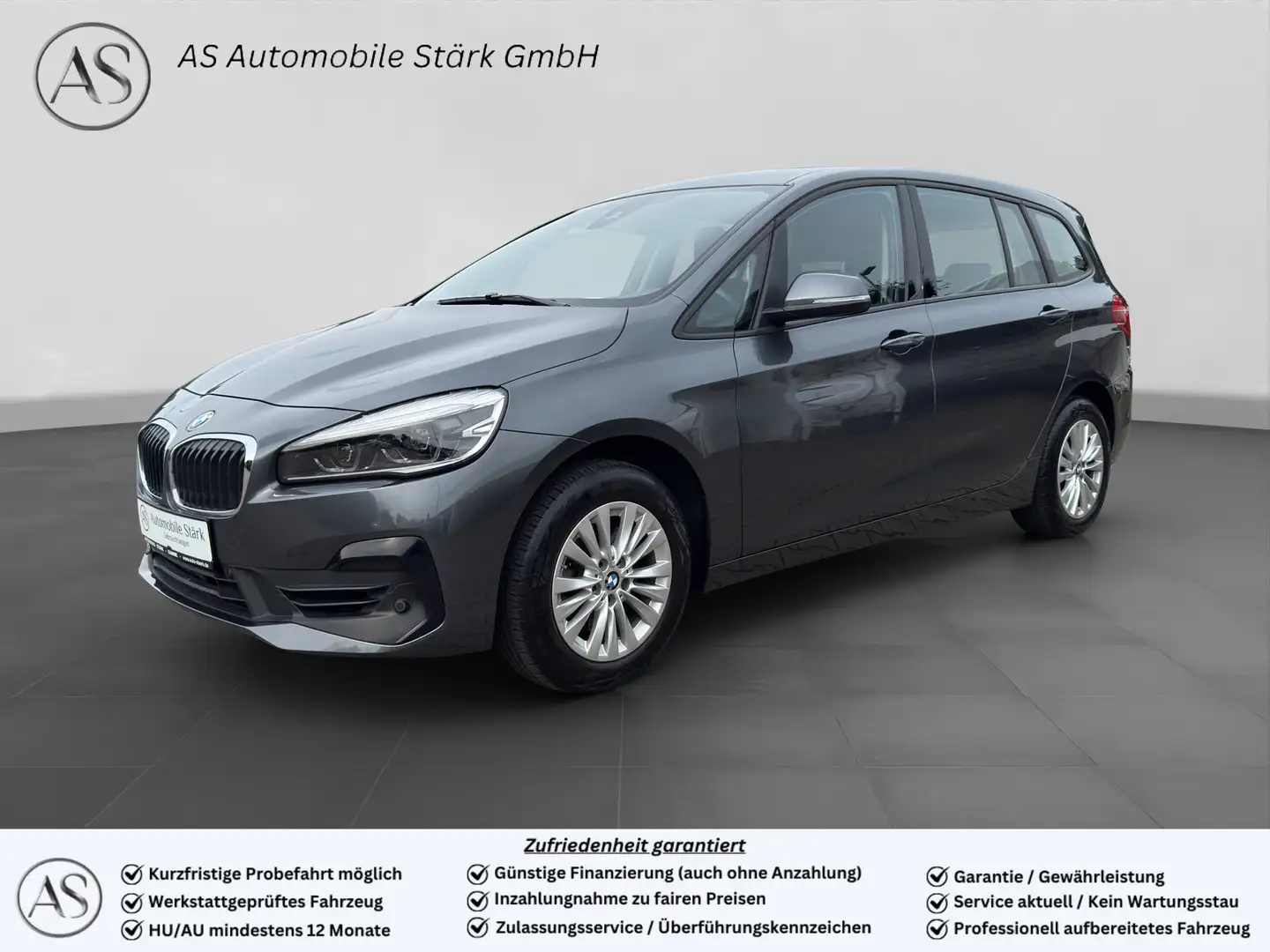 BMW 218 7-Sitzer+LED+Navi+Kamera+AHK Grau - 1